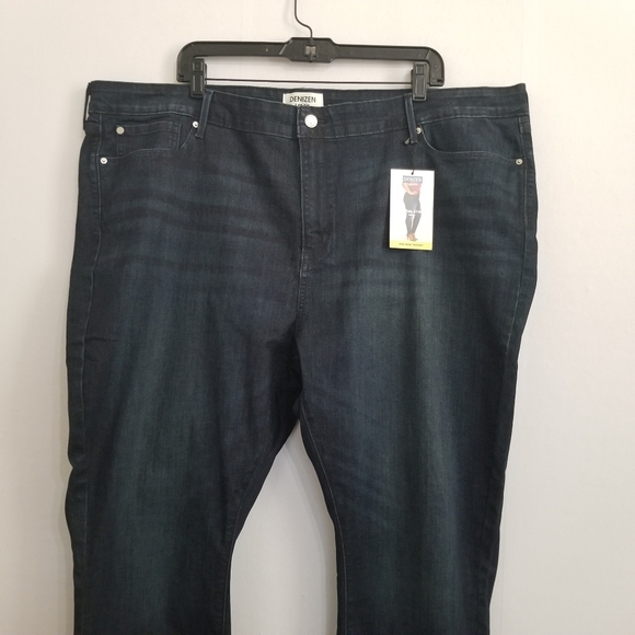 NWT Denizen Levi's Dark Wash Mid Rise Skinny Jeans Size 26 - Picture 2 of 9